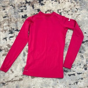Women’s Nike compression shirt - hot pink